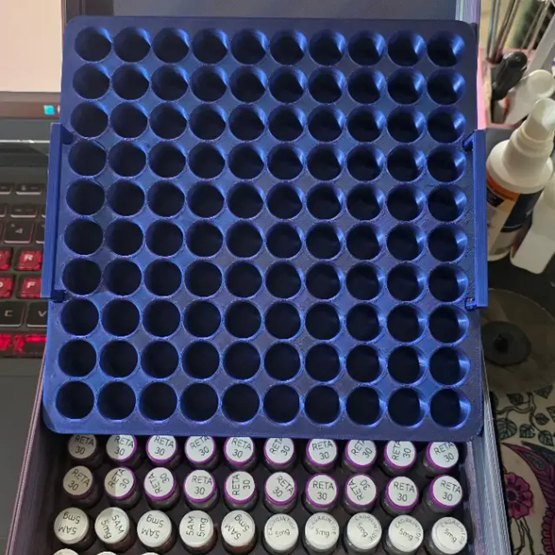200 vial storage box