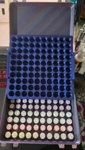 200 vial storage box